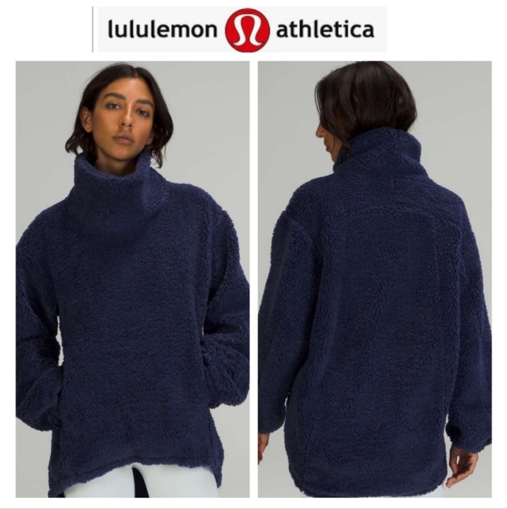 Lululemon Warmth Restore Long Sherpa Pullover